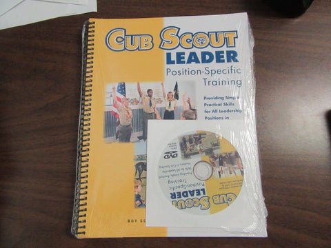 Cub Scout Leader Position Specific Training Book, and DVD