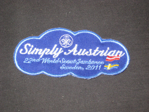 2011 World Jamboree Australian Contingent Patch