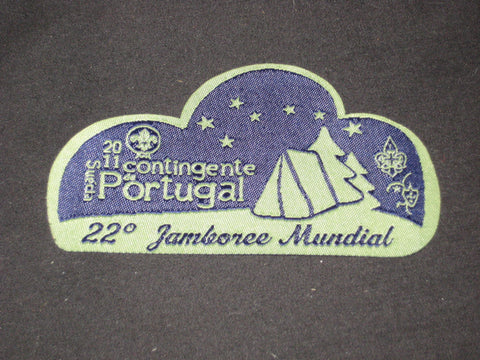2011 World Jamboree Portugal Contingent Patch