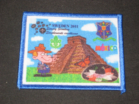 2011 World Jamboree Mexico Contingent Patch