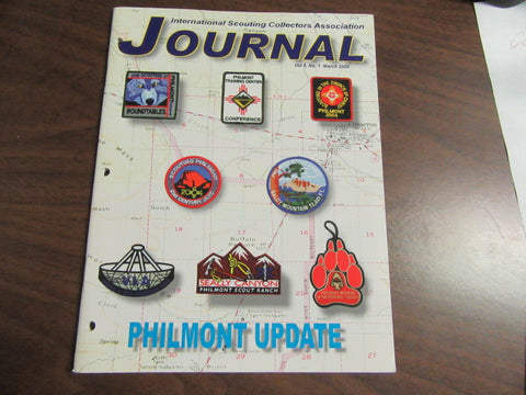 International Scouting Collectors Association Journal ISCA March 2005 Issue Vol 5 #1