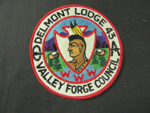 Delmont 43 J1a Jacket Patch