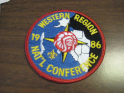 1986 Western Region pocket patch