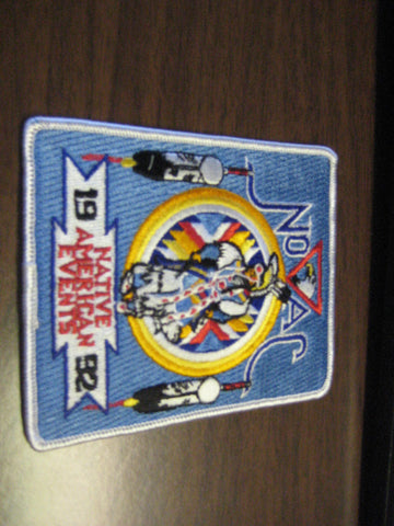 1992 NOAC Native American Events Patch