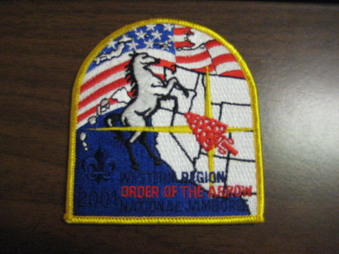 2001 National Jamboree Western Region OA Patch