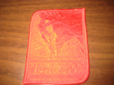 2002 NOAC Red Ghost Pocket Patch
