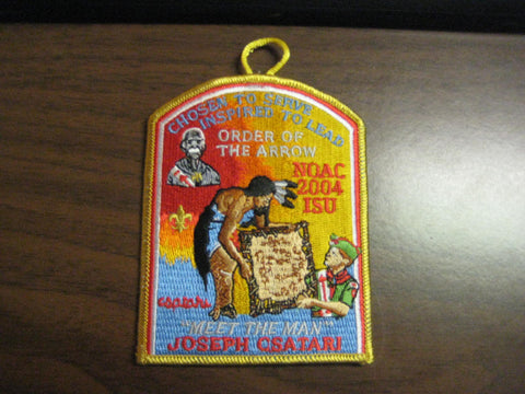 2004 NOAC Joseph Csatari pocket patch