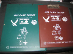 Philadelphia Council 1975 Camp Leader, 2 clip boards - the carolina trader
