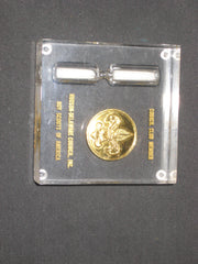 Hudson-Delaware Council, Codicil Club Member Lucite Paperweight Timer - the carolina trader