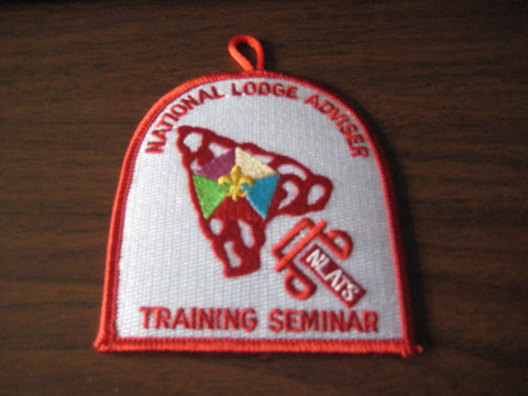 National Lodge Advisor  Training Center dome shaped pocket patch