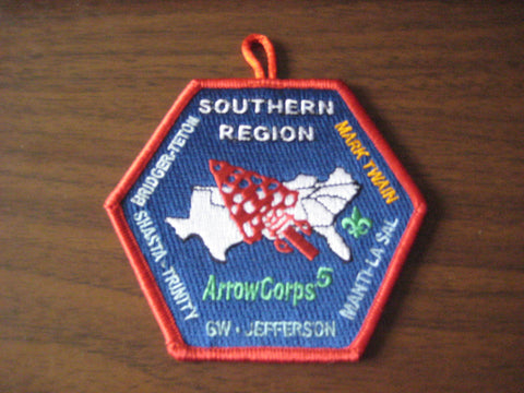 2008 ArrowCorps5 Southern Region Patch