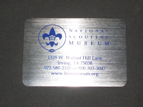 National Scouting Museum Pocket Accordian Phone Book
