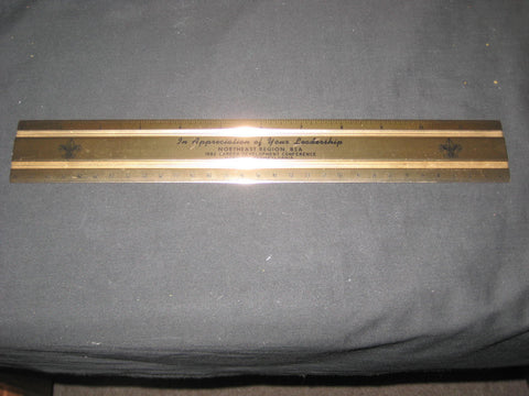 Northeast Region 1982 Career Development Conference Ruler