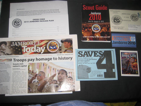 2010 National Jamboree Paper Lot