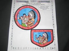 1983 NOAC Pocket & Jacket Patches - the carolina trader
