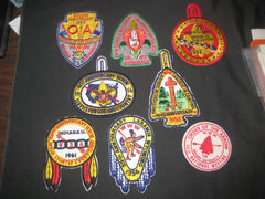 NOAC, lot of 8 Reproduction Patches
- the carolina trader