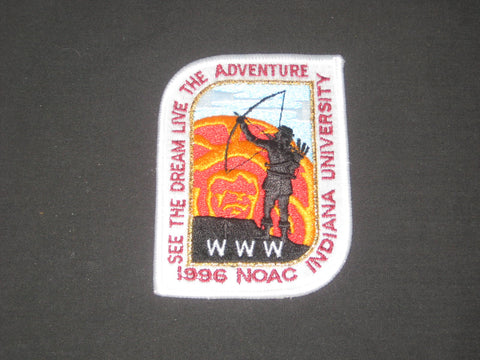 1996 NOAC White Border Pocket Patch