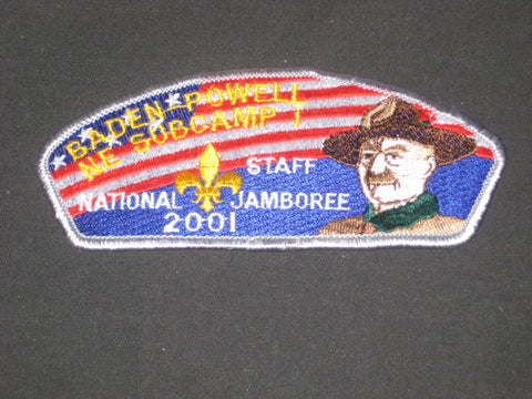 2001 National Jamboree Baden-Powell NE Subcamp Staff JSP