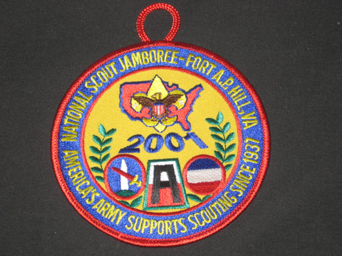 2001 National Jamboree US Army Patch