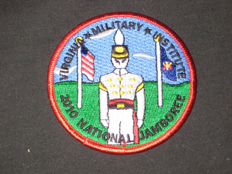 2010 National Jamboree Virginia Military Institute Patch