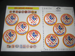 2001 National Jamboree Set of 20 Subcamp Patches
- the carolina trader