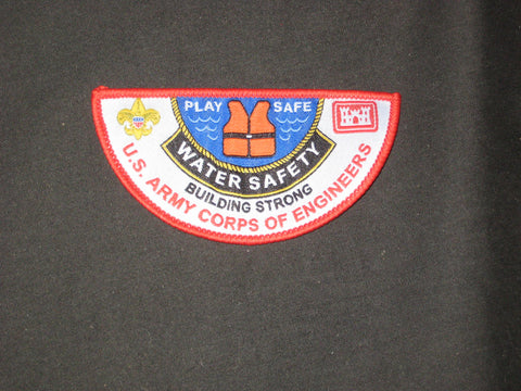 2010 National Jamboree US Army Corps of Engineering Water Safety Patch