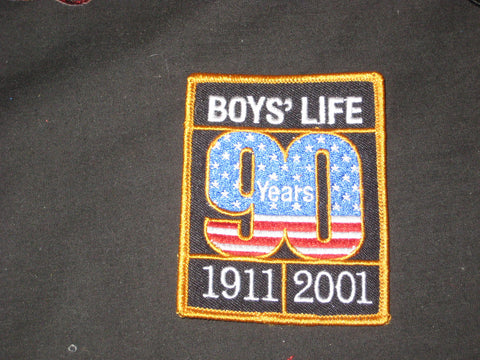 Boys' Life 90th Anniversary Patch