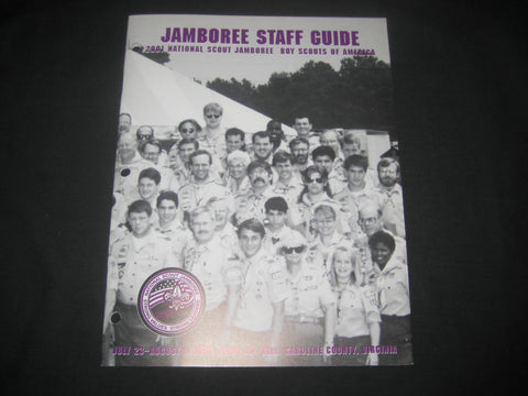 2001 National Jamboree Staff Guide