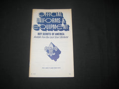 Official Uniforms & Equipment BSA 8/75 printing
- the carolina trader