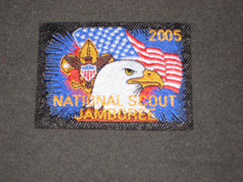 2005 National Jamboree 54 by 40 Woven Patch