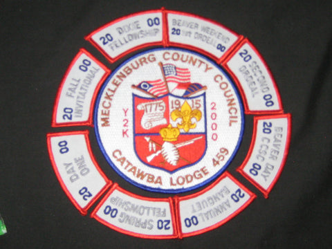 Catawba 459 j10 with 8 2000 Activity Patches
