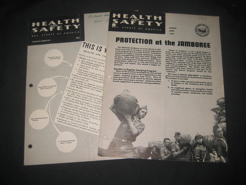 1953 National Jamboree Health & Safety Issue & 1-2/1953 issue