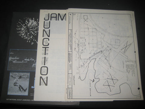 1977 National Jamboree lot of Paper Items
