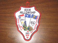 SR-5 2003 Dixie Fellowship pocket patch
- the carolina trader