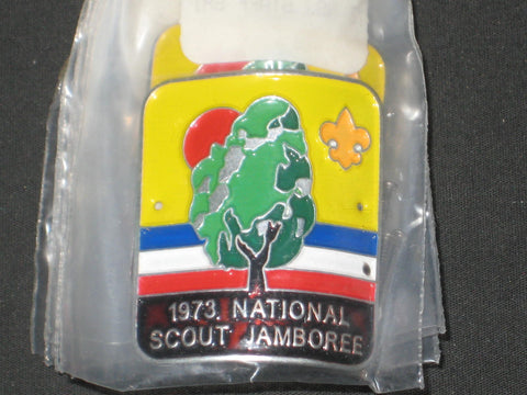 1973 National Jamboree Hiking Staff Medallion, sold at 2001 Jamboree