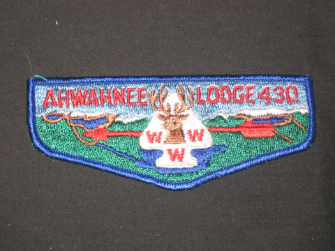 Ahwahnee 430 s4 Flap