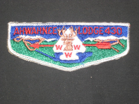 Ahwahnee 430 s12c Flap