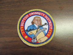 Button Gwinnett District, Atlanta Area Council District Patch