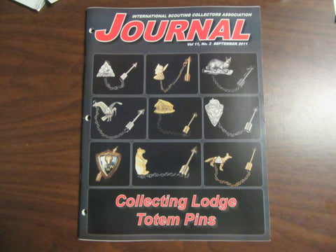 International Scouting Collectors Association Journal ISCA Sept. 2011 Issue Vol 11 #3