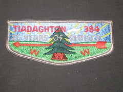Tiadaghton 384 s5b 25 Years of Service Flap
- the carolina trader