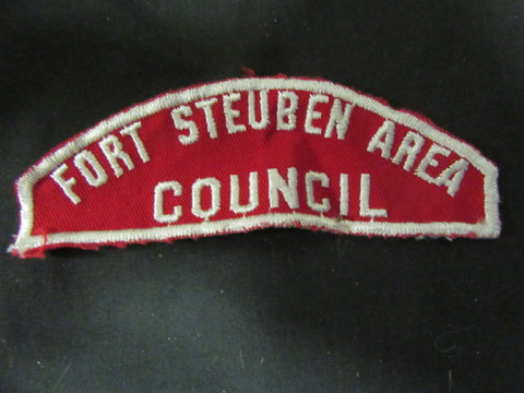 Fort Steuben Area Council Red & White Council Strip