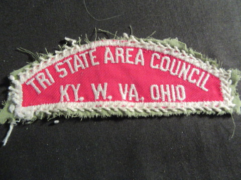 Tri-State Area Council Red & White Council Strip
