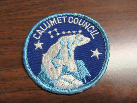 Calumet Council Round Council Patch
