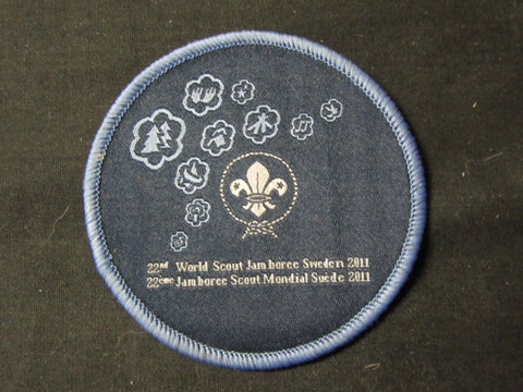 2011 World Jamboree Round Pocket Patch