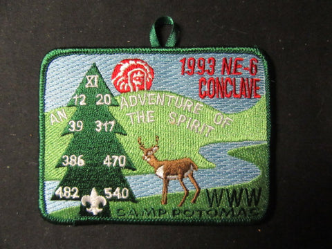 NE-6 1993 Conclave Pocket Patch