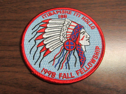 Itibapishe Iti Hollo 188 eR1998-3 Fall Fellowship Patch