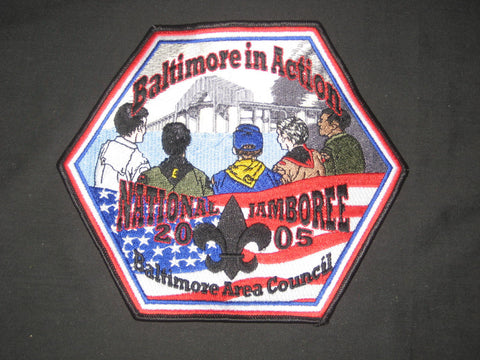 Baltimore Area Council 2005 Jamboree Backpatch for JSP set