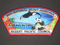 Desert Pacific Council 2001 JSP, panda - the carolina trader