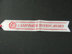 1992 OA Camp Participation Award Troop Ribbon