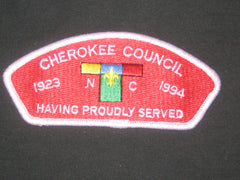 cherokee Council - the carolina trader